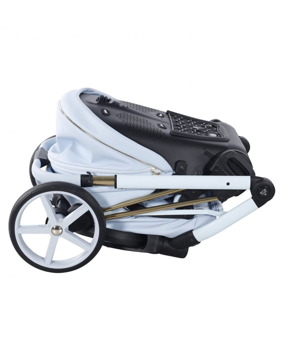 Junama Diamond CUBBY Kombi-Kinderwagen - Blue Gold