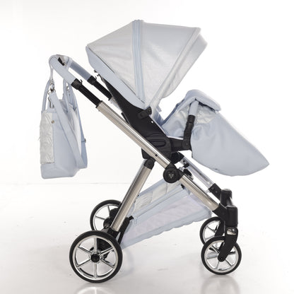 Junama Diamond Ellegante Lamé Kombi-Kinderwagen
- BABYBLUE