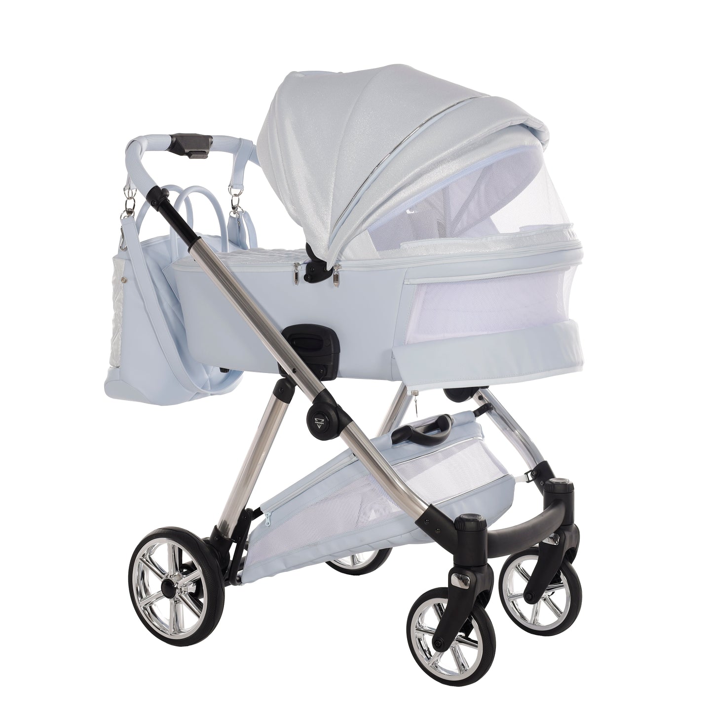 Junama Diamond Ellegante Lamé Kombi-Kinderwagen
- BABYBLUE