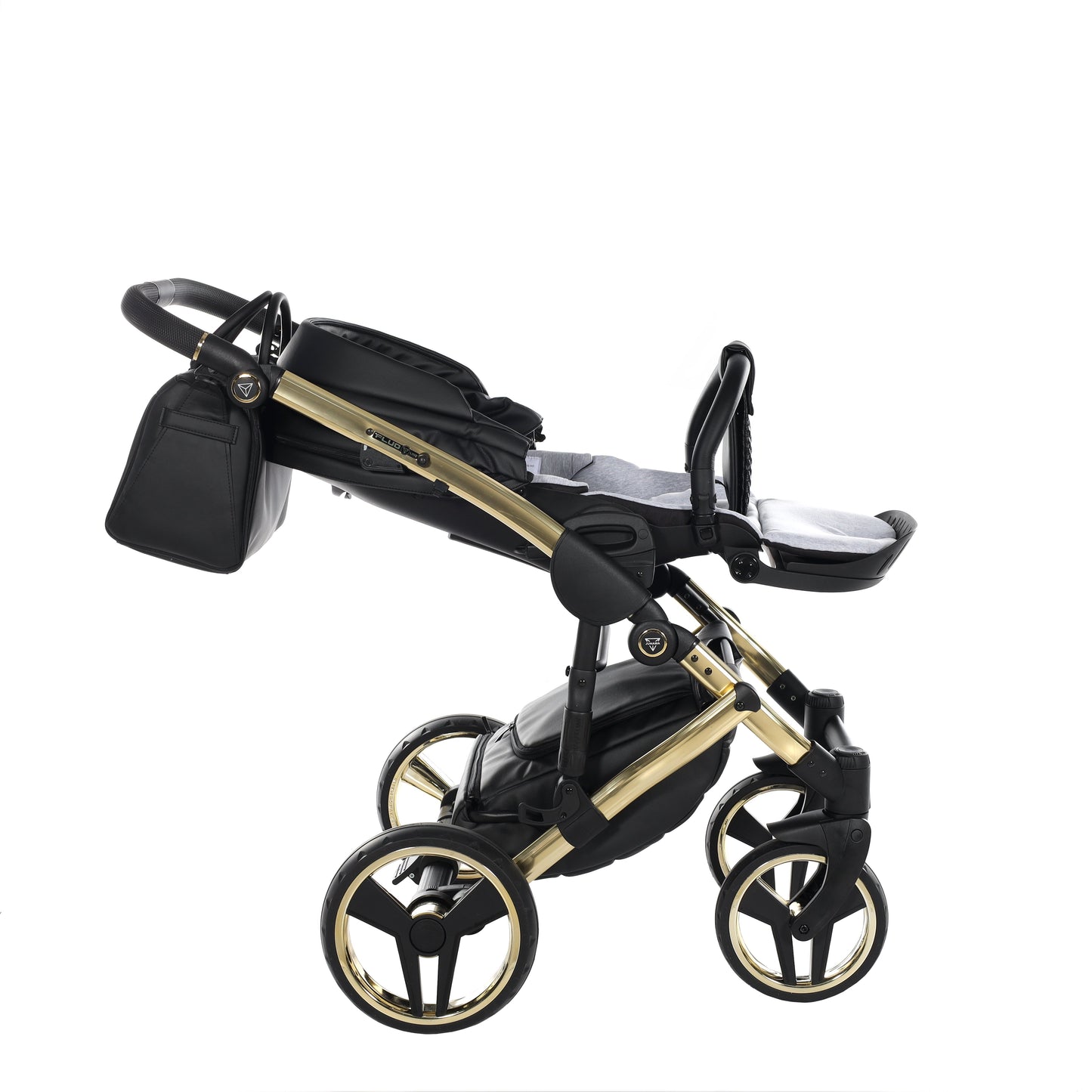 BUNDLE 4: Junama Diamond Fluo Line Kombi-Kinderwagen - - 04“ 3-in-1 SET
