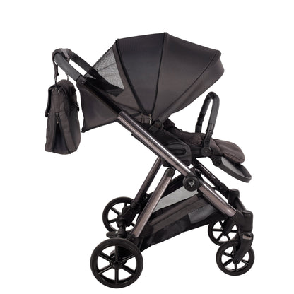 Junama Diamond Ellegante Kombi-Kinderwagen 
 - GRAPHITE