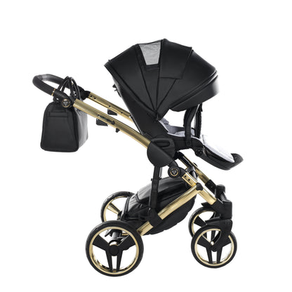 BUNDLE 4: Junama Diamond Fluo Line Kombi-Kinderwagen - - 04“ 3-in-1 SET
