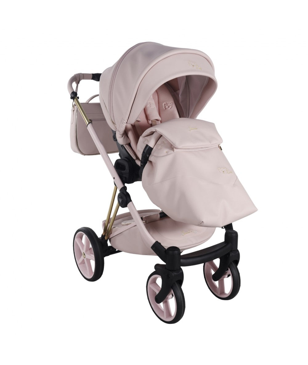 Junama Diamond CUBBY Kombi-Kinderwagen - Pink Gold