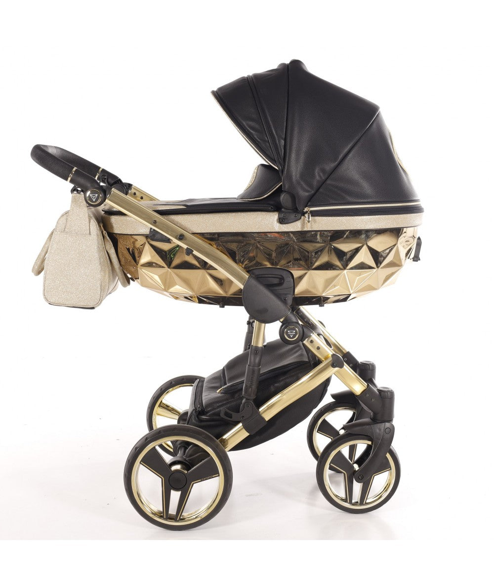 Junama Diamond Handcraft Glitter Kombi-Kinderwagen - 05