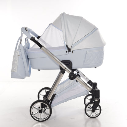 Junama Diamond Ellegante Lamé Kombi-Kinderwagen
- BABYBLUE