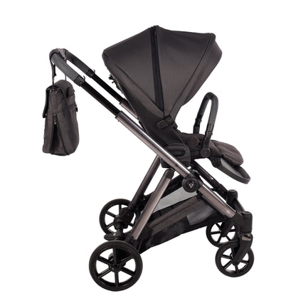 Junama Diamond Ellegante Kombi-Kinderwagen 
 - GRAPHITE
