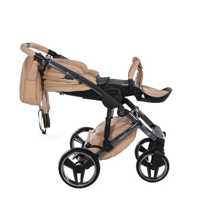 Junama Diamond Handcraft Black Kombi-Kinderwagen - 07