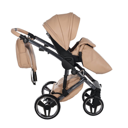 Junama Diamond Handcraft Black Kombi-Kinderwagen - 07