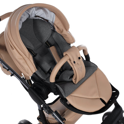 Junama Diamond Handcraft Black Kombi-Kinderwagen - 07