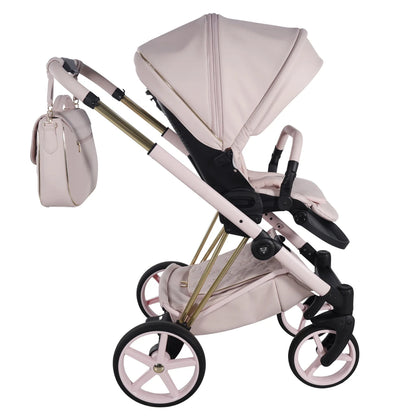 Junama Diamond CUBBY Kombi-Kinderwagen - Pink
