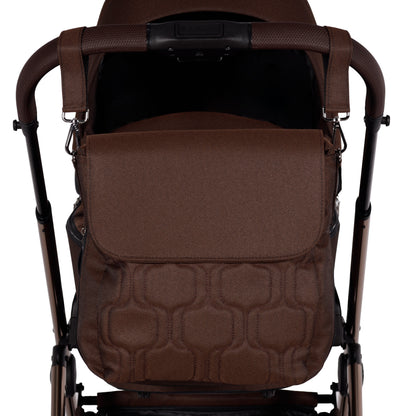 Junama Diamond Ellegante Kombi-Kinderwagen 
 - BROWN