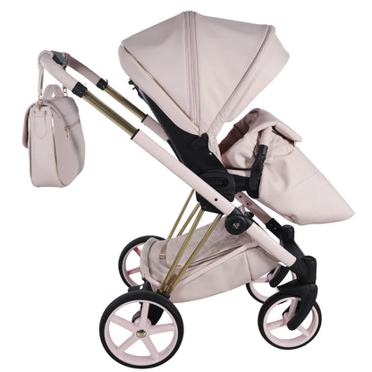 Junama Diamond CUBBY Kombi-Kinderwagen - Pink