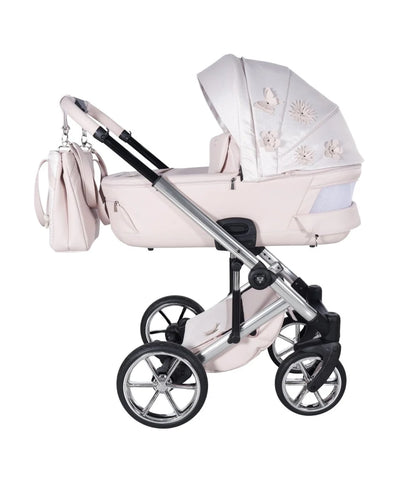 Junama Diamond Le Fleur Kombi-Kinderwagen - Pink