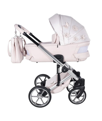 Junama Diamond Le Fleur Kombi-Kinderwagen - Pink