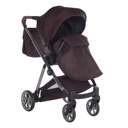 Junama Diamond Ellegante Kombi-Kinderwagen 
 - RED
