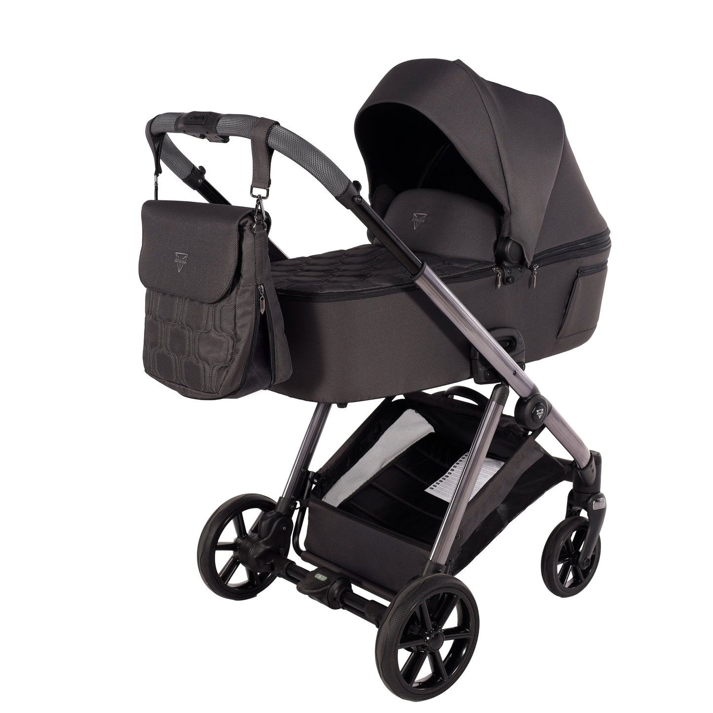 Junama Diamond Ellegante Kombi-Kinderwagen 
 - GRAPHITE