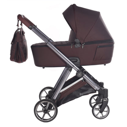 Junama Diamond Ellegante Kombi-Kinderwagen 
 - RED