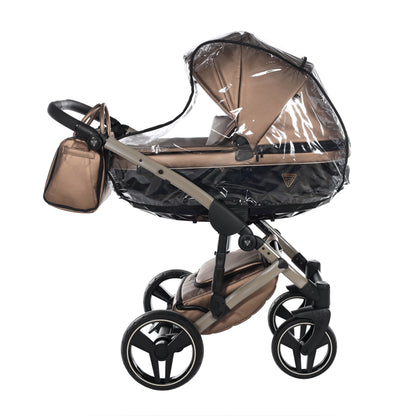 BUNDLE 3: Junama Diamond Fluo Line Kombi-Kinderwagen - - 03“ 3-in-1 SET