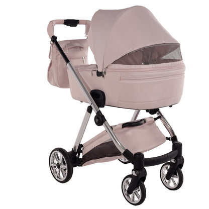 Junama Diamond Ellegante Kombi-Kinderwagen 
 - PINK