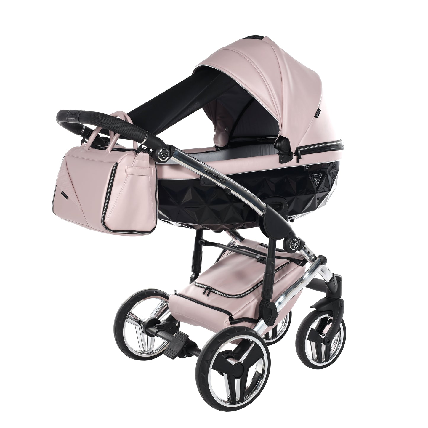 BUNDLE 6: Junama Diamond Fluo Line Kombi-Kinderwagen - - 06“ 3-in-1 SET