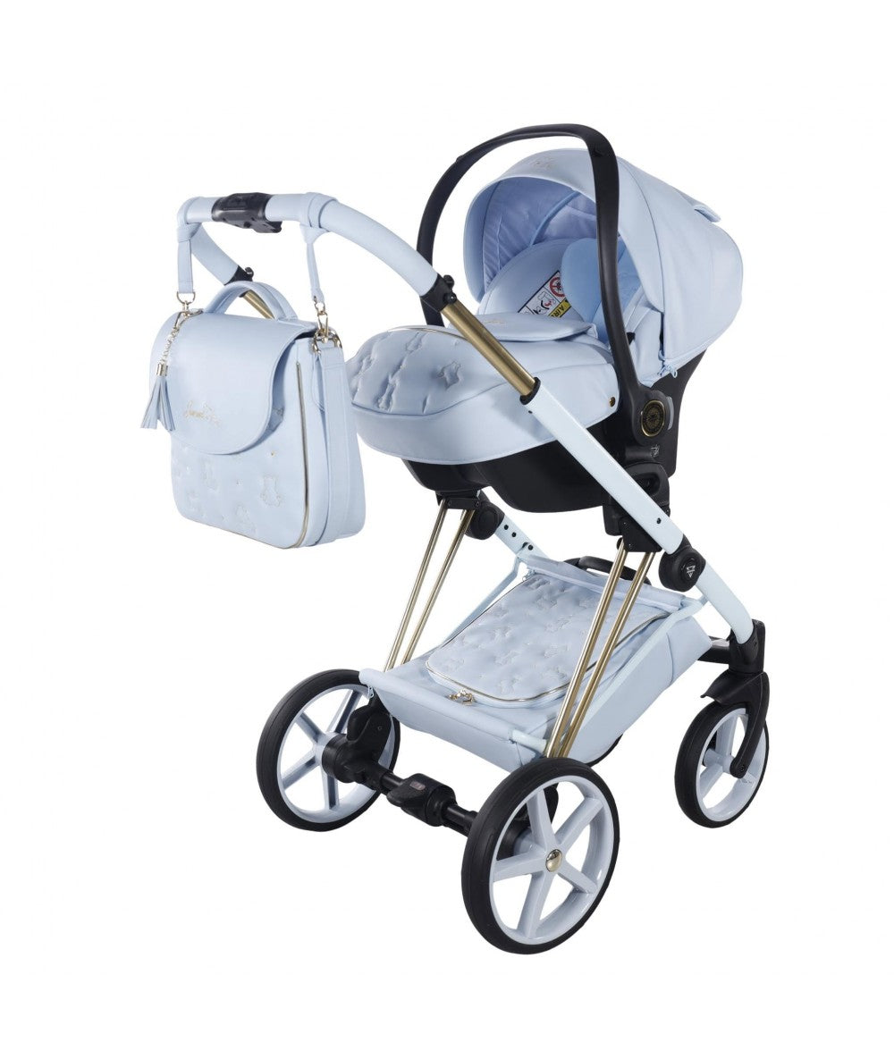 Junama Diamond CUBBY Kombi-Kinderwagen - Blue