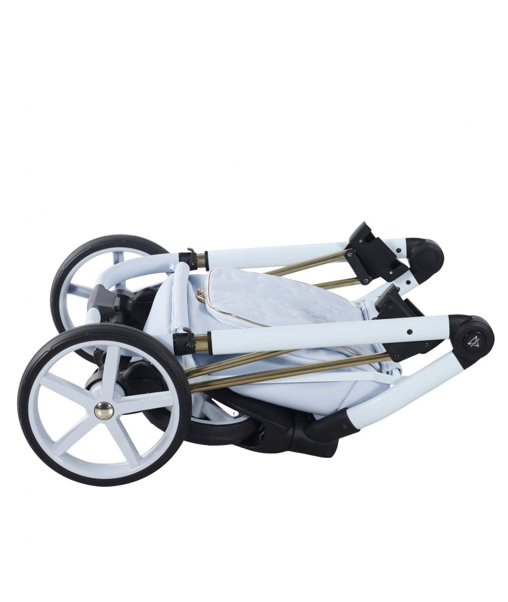 Junama Diamond CUBBY Kombi-Kinderwagen - Blue