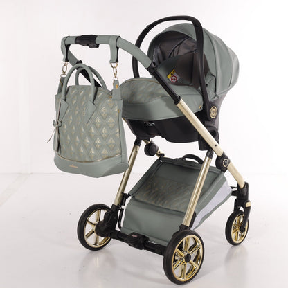 JUNAMA ELLEGANTE ArtDeco - GREEN