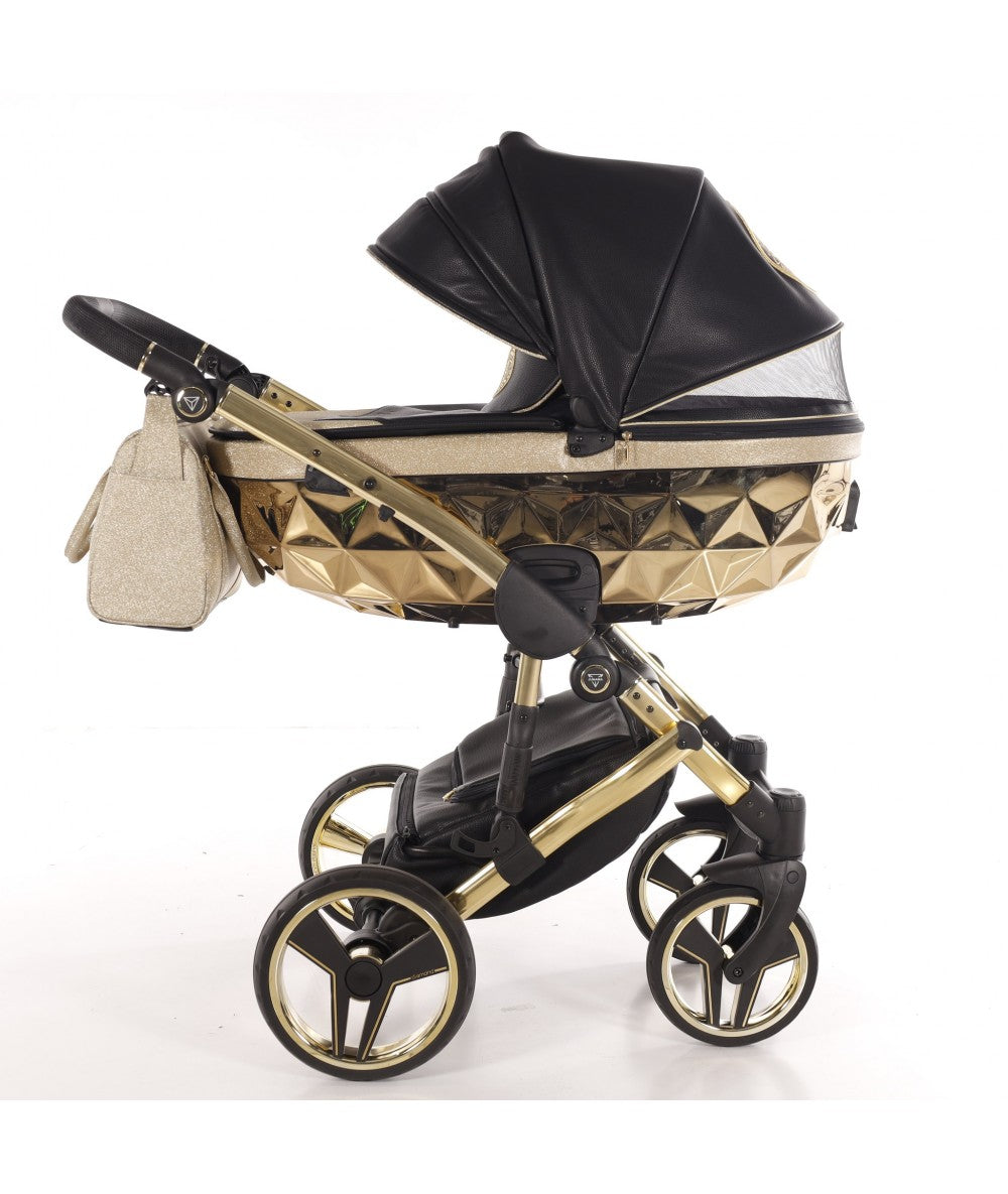 Junama Diamond Handcraft Glitter Kombi-Kinderwagen - 05
