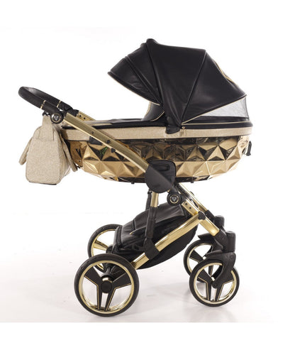 Junama Diamond Handcraft Glitter Kombi-Kinderwagen - 05