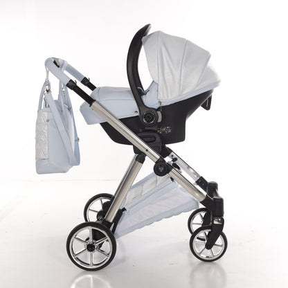 Junama Diamond Ellegante Lamé Kombi-Kinderwagen
- BABYBLUE
