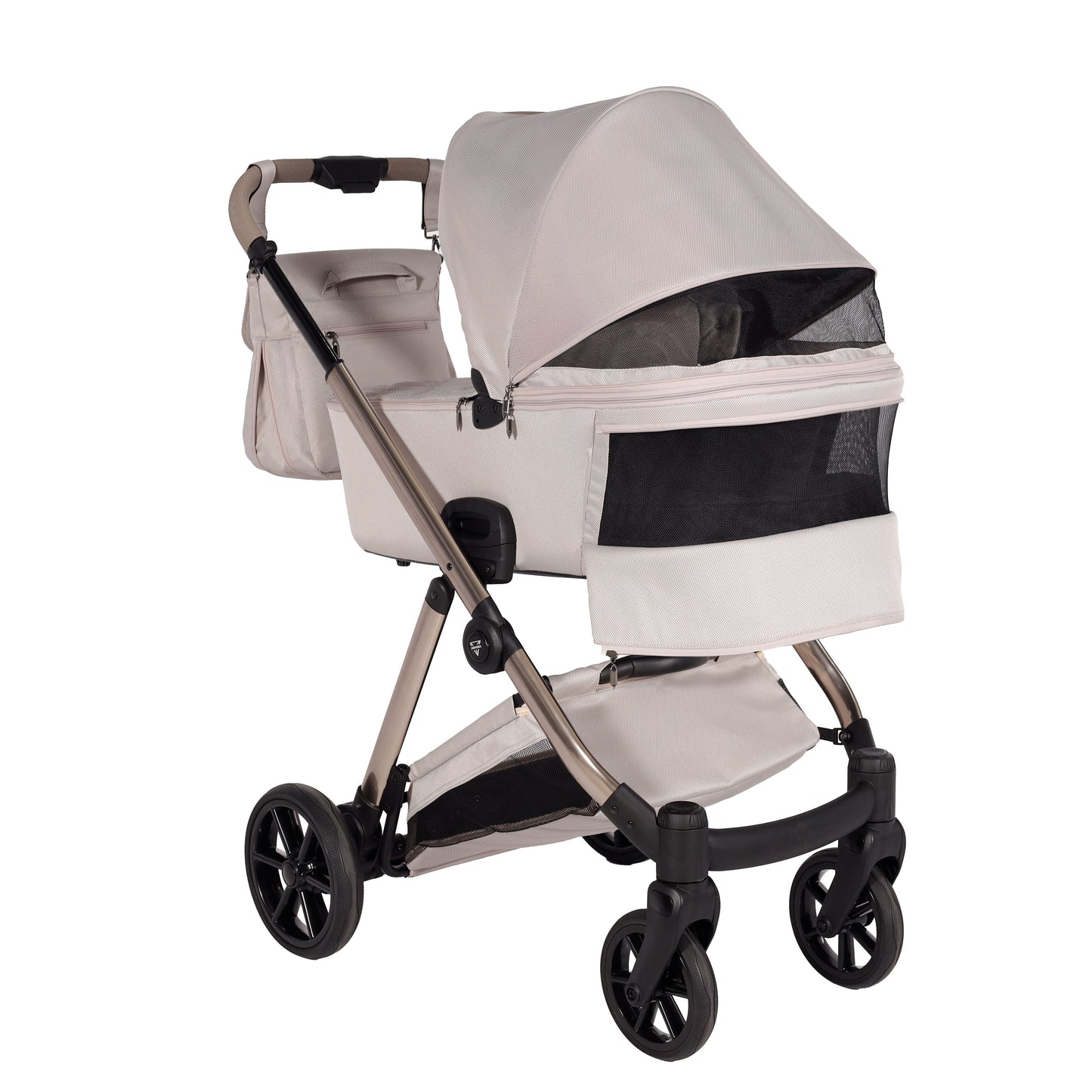 Junama Diamond Ellegante Kombi-Kinderwagen 
 - BEIGE