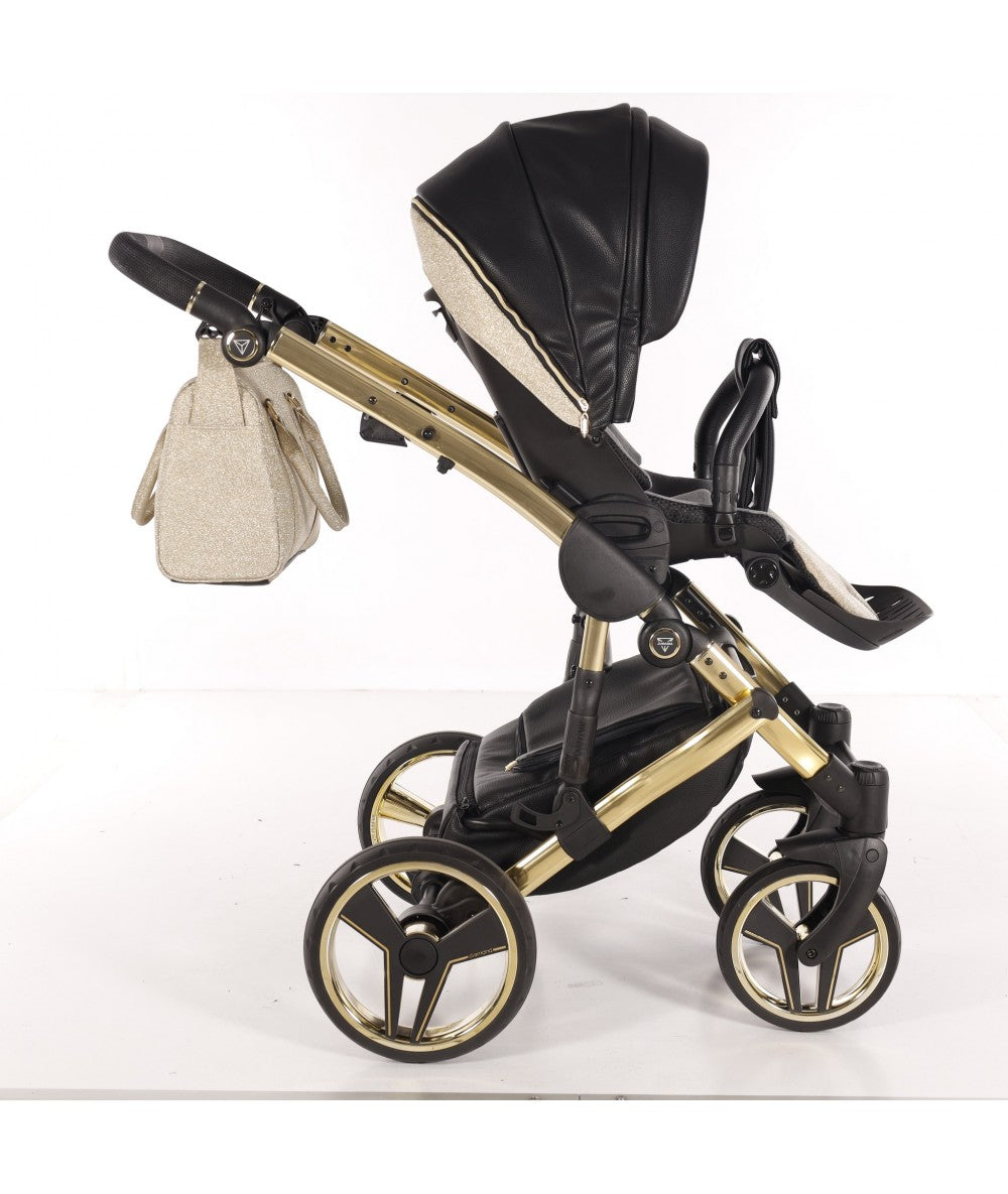 Junama Diamond Handcraft Glitter Kombi-Kinderwagen - 05