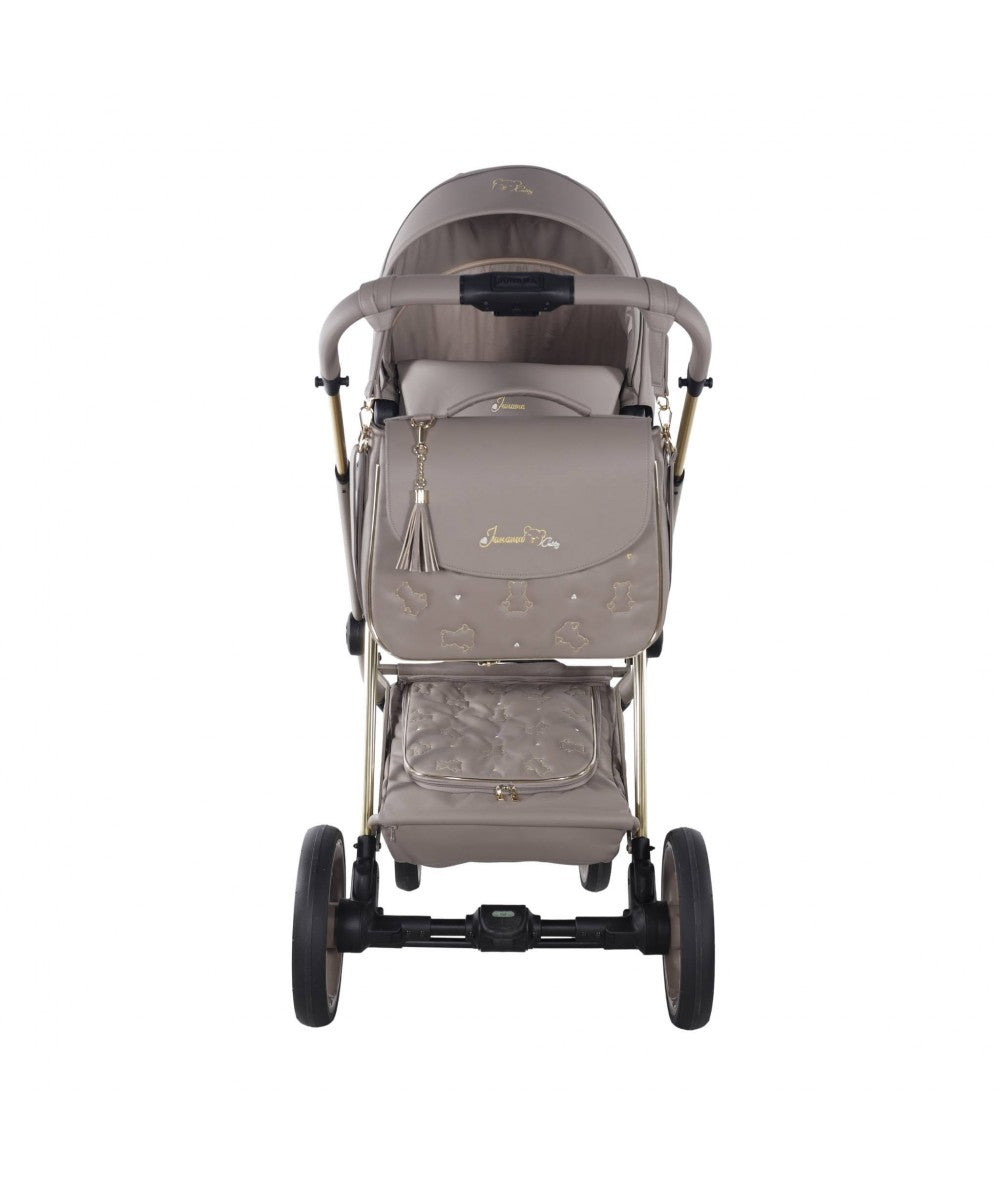 Junama Diamond CUBBY Kombi-Kinderwagen - Cappuccino
