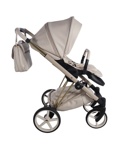 Junama Diamond CUBBY Kombi-Kinderwagen - Beige Gold