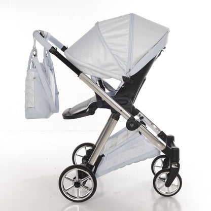 Junama Diamond Ellegante Lamé Kombi-Kinderwagen
- BABYBLUE