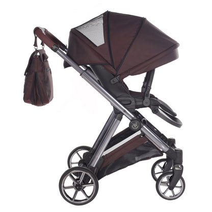Junama Diamond Ellegante Kombi-Kinderwagen 
 - RED