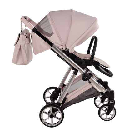 Junama Diamond Ellegante Kombi-Kinderwagen 
 - PINK