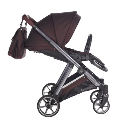 Junama Diamond Ellegante Kombi-Kinderwagen 
 - RED
