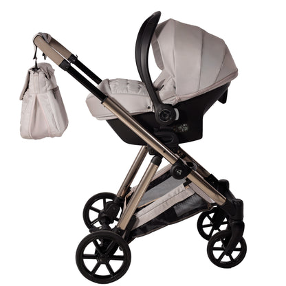 Junama Diamond Ellegante Kombi-Kinderwagen 
 - BEIGE