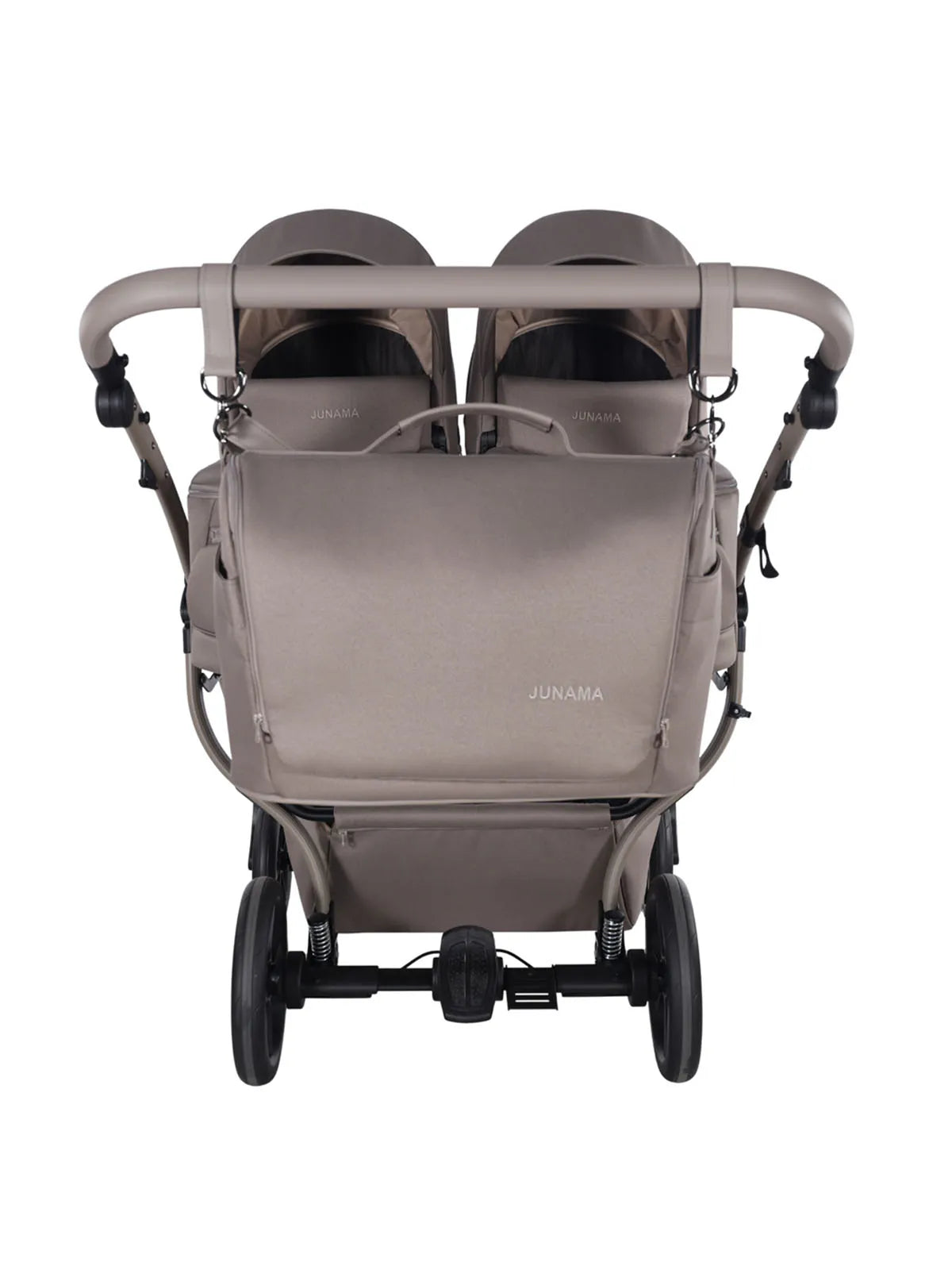 Zwillings-/Geschwisterwagen JUNAMA DUO V4 - Cappuccino