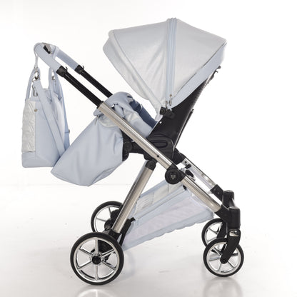 Junama Diamond Ellegante Lamé Kombi-Kinderwagen
- BABYBLUE