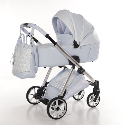 Junama Diamond Ellegante Lamé Kombi-Kinderwagen
- BABYBLUE