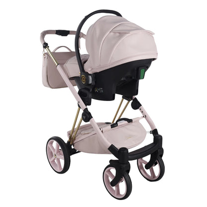 Junama Diamond CUBBY Kombi-Kinderwagen - Pink