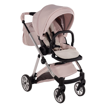 Junama Diamond Ellegante Kombi-Kinderwagen 
 - PINK
