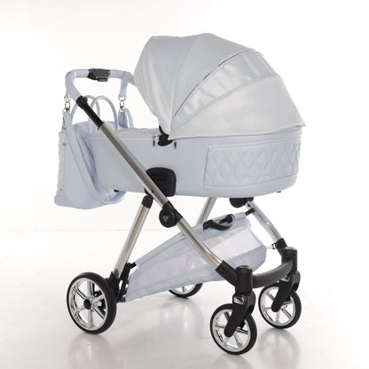 Junama Diamond Ellegante Lamé Kombi-Kinderwagen
- BABYBLUE