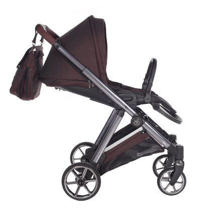 Junama Diamond Ellegante Kombi-Kinderwagen 
 - RED