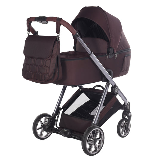 Junama Diamond Ellegante Kombi-Kinderwagen 
 - RED