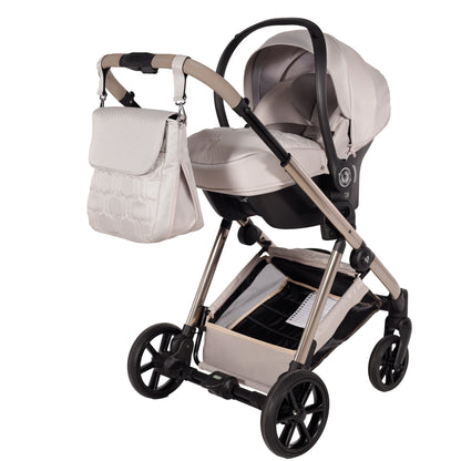 Junama Diamond Ellegante Kombi-Kinderwagen 
 - BEIGE