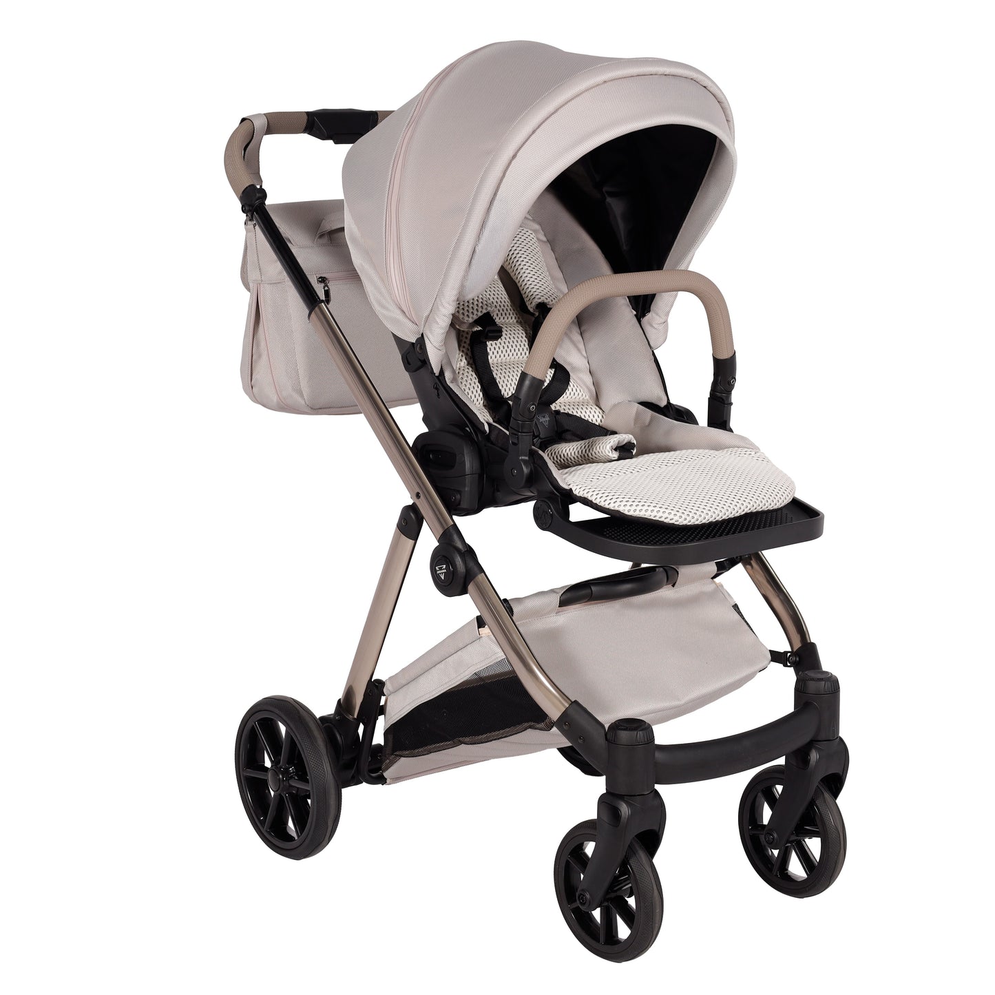Junama Diamond Ellegante Kombi-Kinderwagen 
 - BEIGE