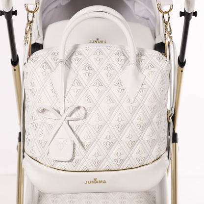 JUNAMA ELLEGANTE ArtDeco - WHITE